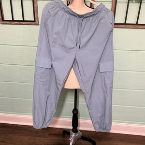 Halara Light Blue Jogger Pants | Size M | Stretch Athleisure Utility
